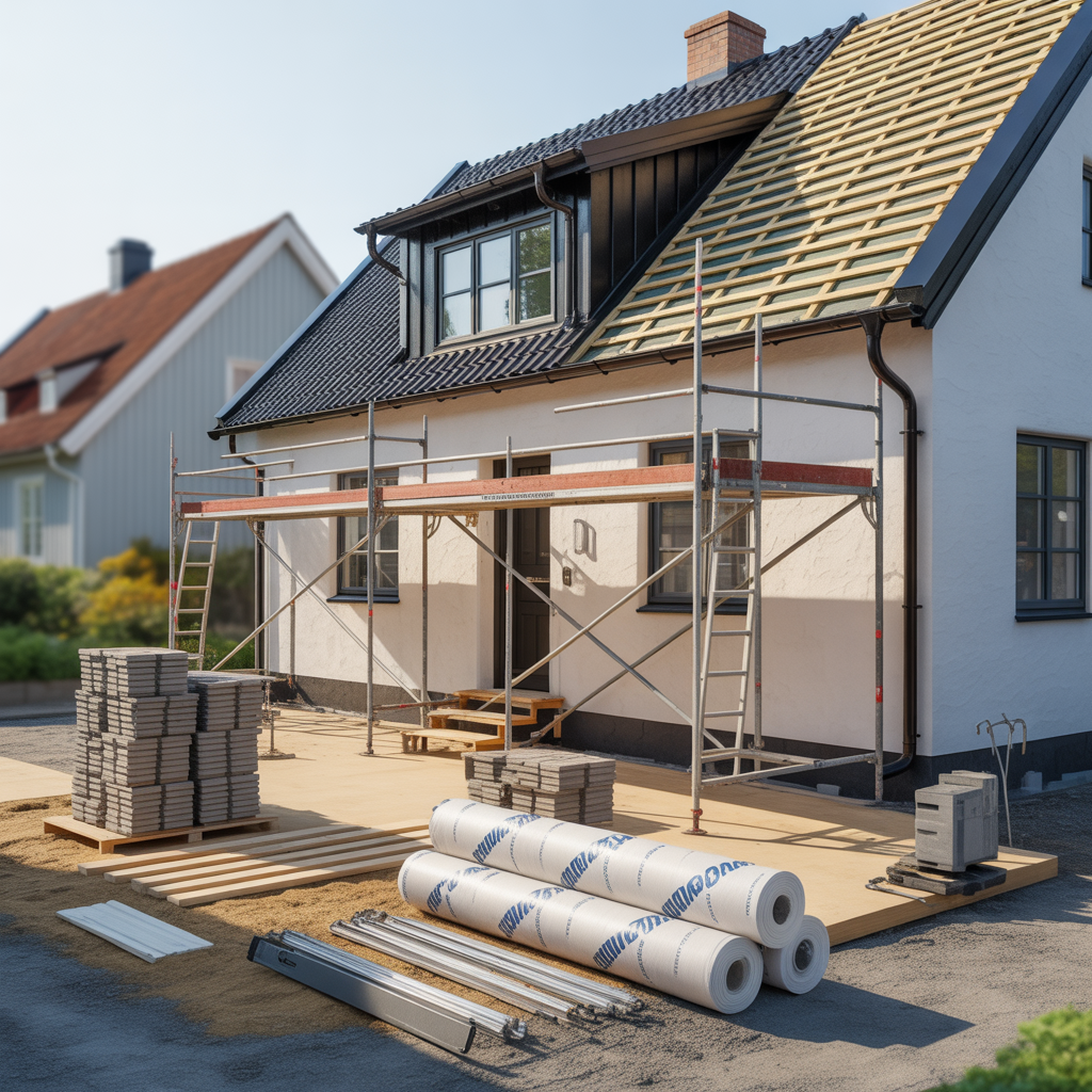 10.Sa gor du din takrenovering sa kostnadseffektiv som mojligt