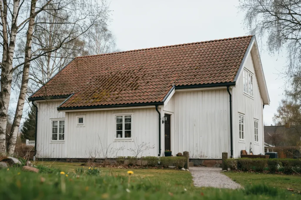 s uppt cker du mossa och alger p taket innan skadorna blir dyra